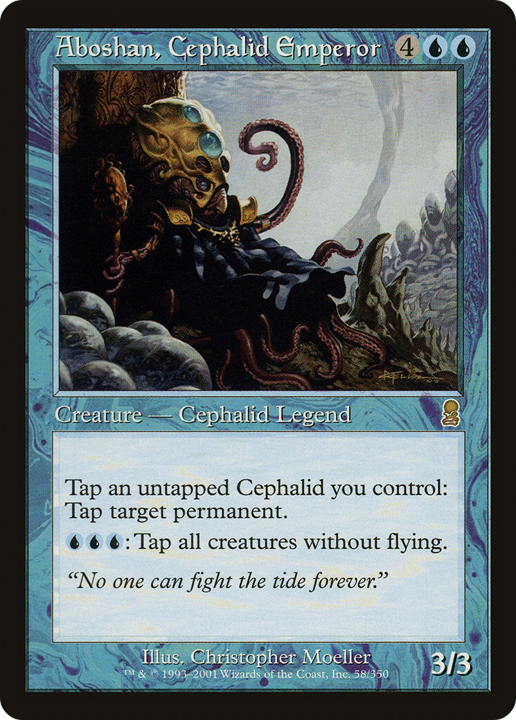 Aboshan, Cephalid Emperor [Odyssey] - Trinity Hobby