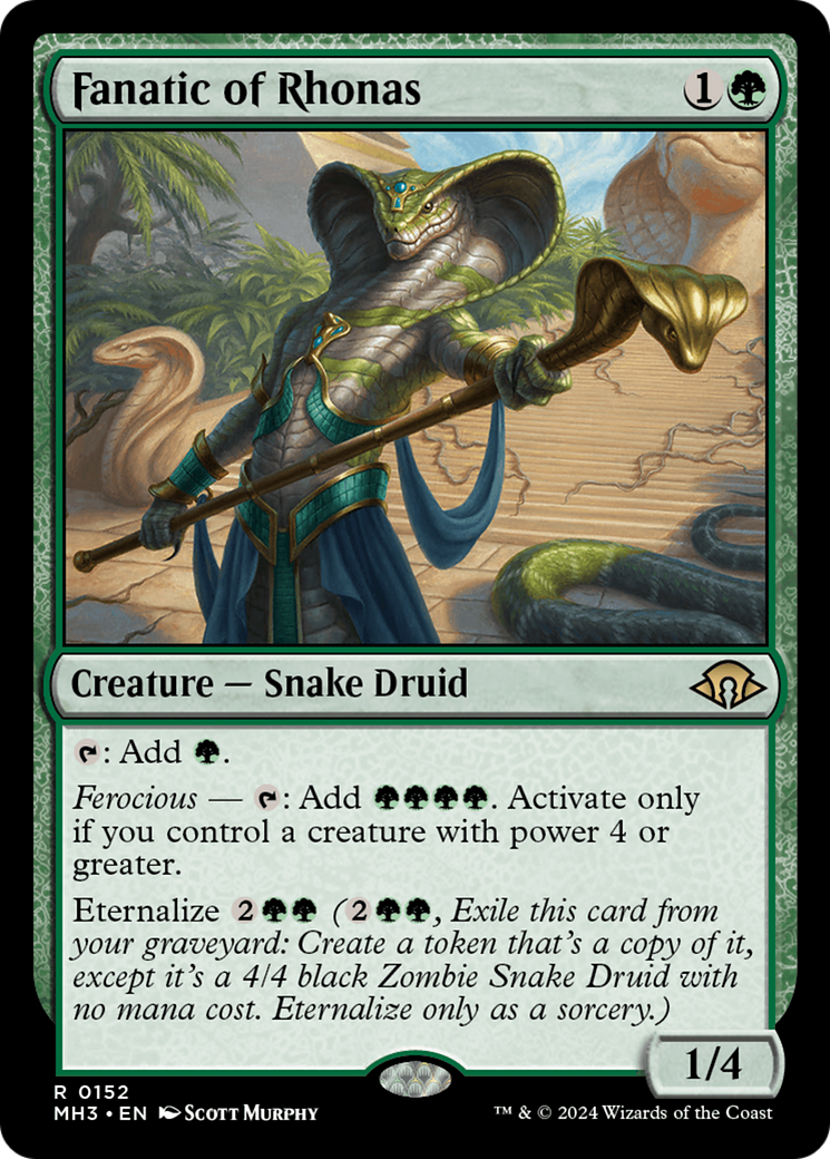 Fanatic of Rhonas [Modern Horizons 3] - Trinity Hobby