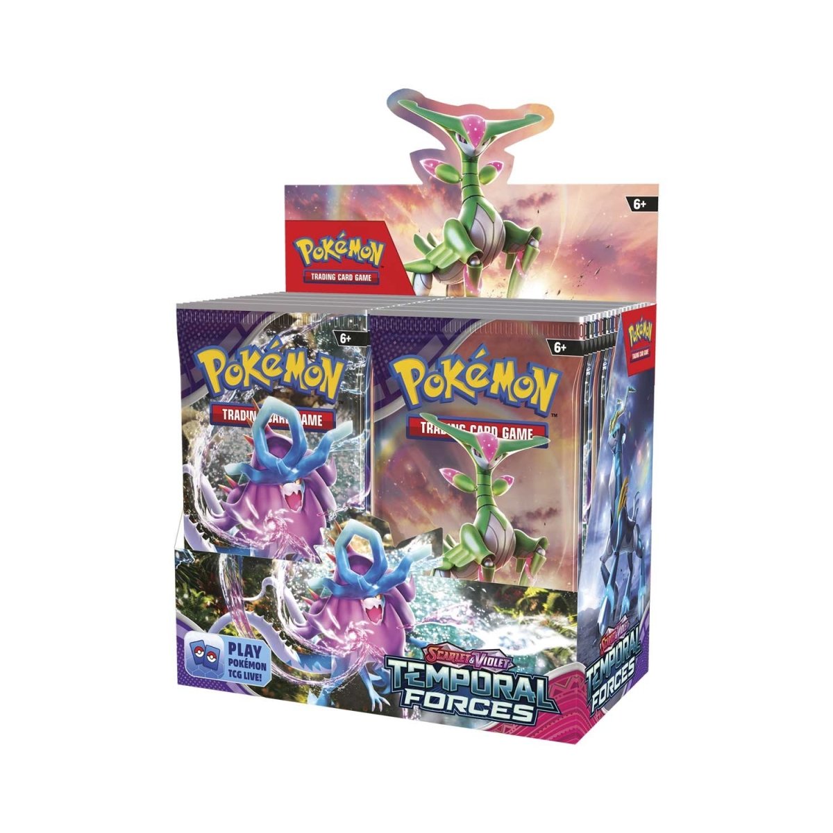 Scarlet & Violet: Temporal Forces - Booster Box - Trinity Hobby