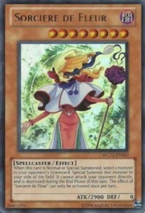 Sorciere de Fleur [WC11-EN002] Ultra Rare - Trinity Hobby