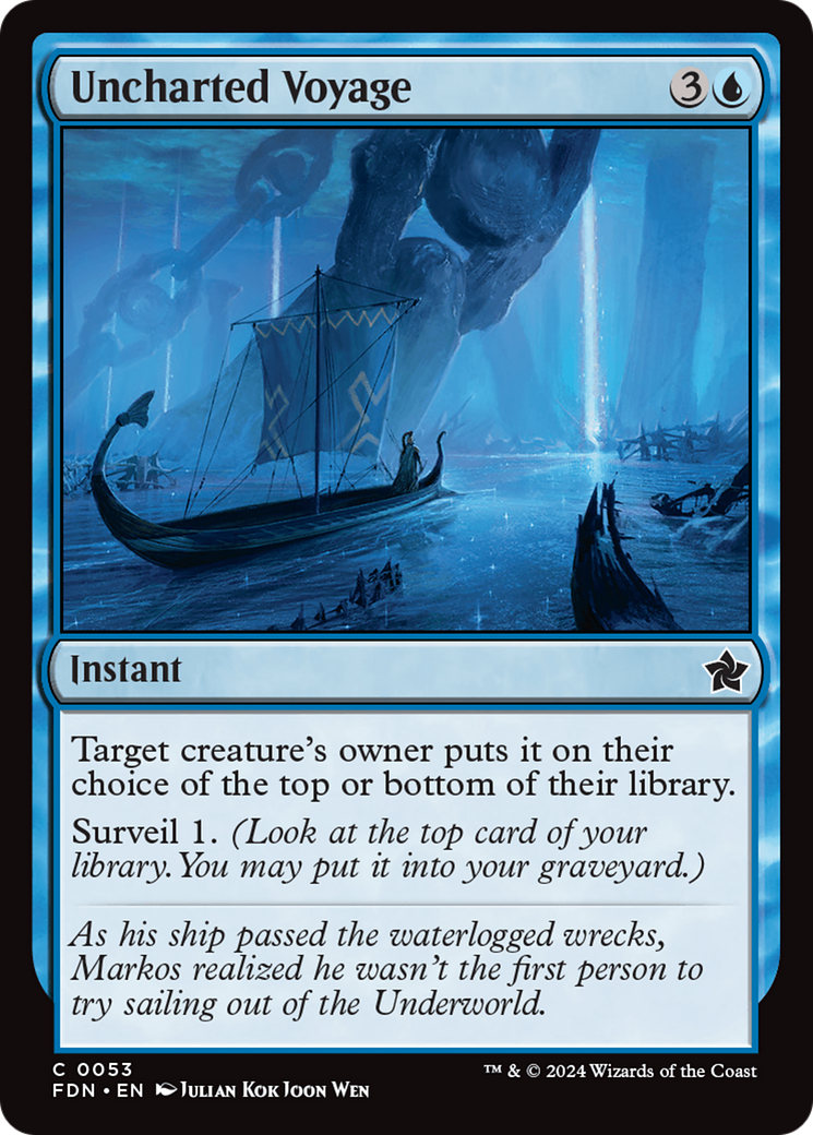 Uncharted Voyage [Foundations] - Trinity Hobby