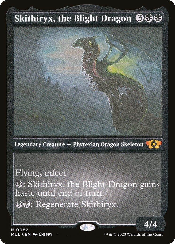 Skithiryx, the Blight Dragon (MUL-082) - [Multiverse Legends] Foil - Trinity Hobby