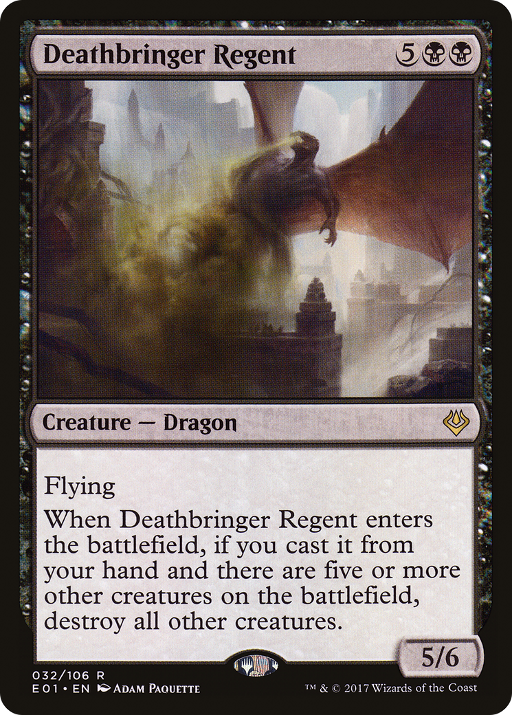 Deathbringer Regent [Archenemy: Nicol Bolas] - Trinity Hobby