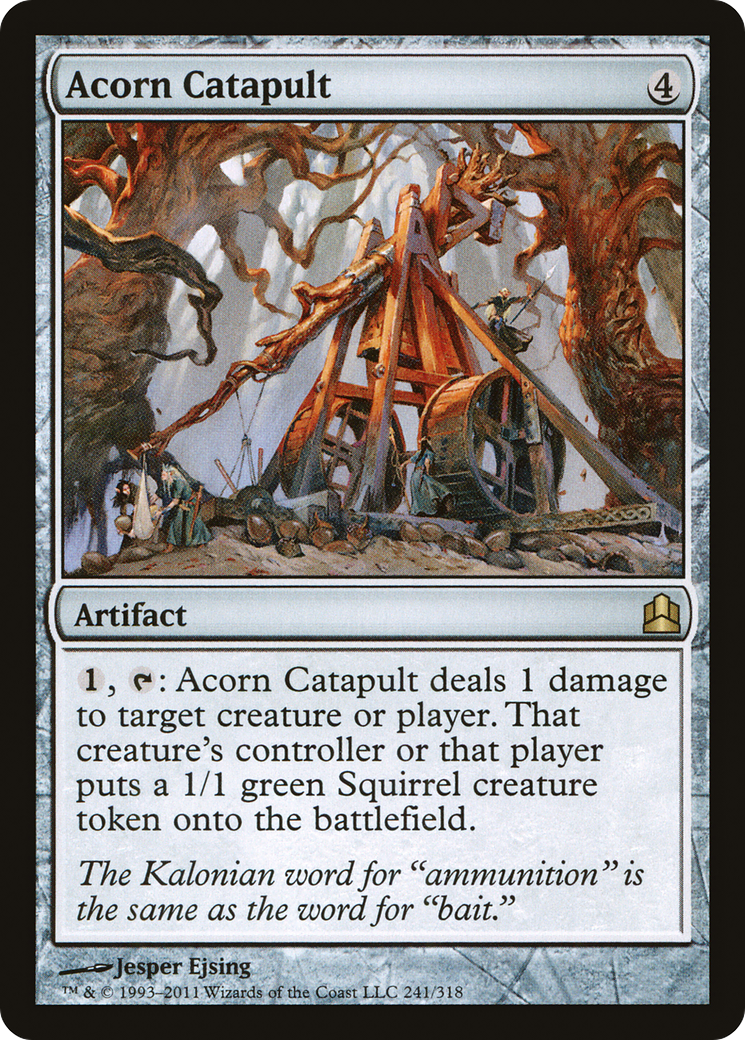 Acorn Catapult [Commander 2011] - Trinity Hobby