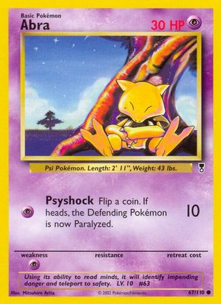 Abra (67/110) [Legendary Collection] - Trinity Hobby
