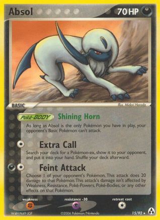 Absol (15/92) (Stamped) [EX: Legend Maker] - Trinity Hobby