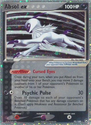 Absol ex (92/108) [EX: Power Keepers] - Trinity Hobby