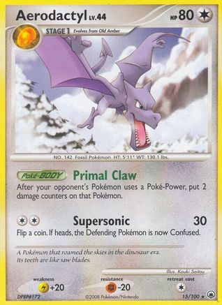 Aerodactyl (15/100) [Diamond & Pearl: Majestic Dawn] - Trinity Hobby