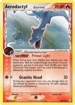 Aerodactyl (35/110) (Delta Species) (Stamped) [EX: Holon Phantoms] - Trinity Hobby