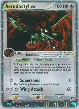 Aerodactyl ex (94/100) [EX: Sandstorm] - Trinity Hobby