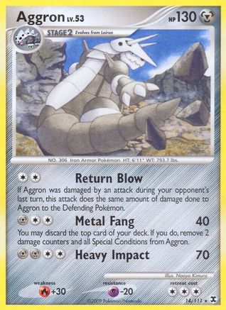 Aggron (14/111) [Platinum: Rising Rivals] - Trinity Hobby