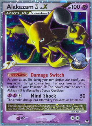 Alakazam LV.X (103/111) [Platinum: Rising Rivals] - Trinity Hobby