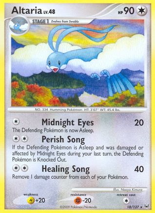 Altaria (18/127) [Platinum: Base Set] - Trinity Hobby