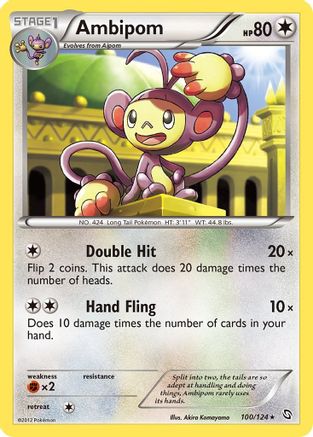 Ambipom (100/124) [Black & White: Dragons Exalted] - Trinity Hobby
