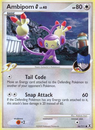 Ambipom G (56/111) [Platinum: Rising Rivals] - Trinity Hobby