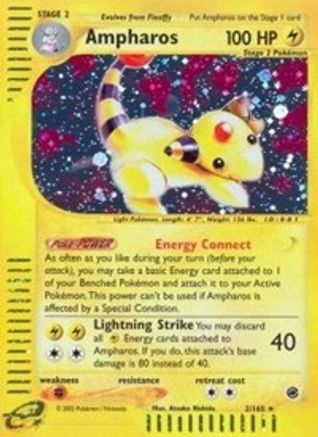 Ampharos (2/165) [Expedition: Base Set] - Trinity Hobby