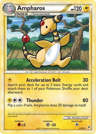 Ampharos (23/95) [HeartGold & SoulSilver: Call of Legends] - Trinity Hobby