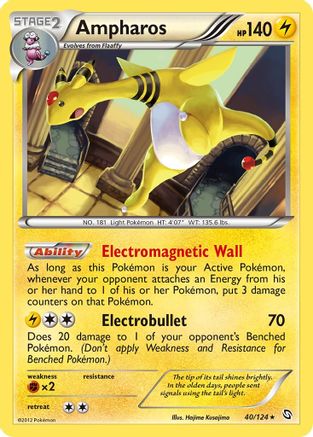 Ampharos (40/124) [Black & White: Dragons Exalted] - Trinity Hobby