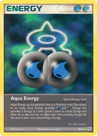 Aqua Energy (86/95) [EX: Team Magma vs Team Aqua] - Trinity Hobby