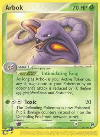Arbok (29/100) [EX: Sandstorm] - Trinity Hobby