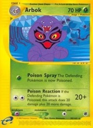 Arbok (35/165) [Expedition: Base Set] - Trinity Hobby