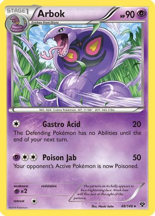 Arbok (48/146) [XY: Base Set] - Trinity Hobby