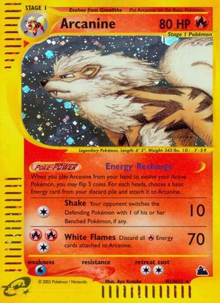 Arcanine (H2/H32) [Skyridge] - Trinity Hobby