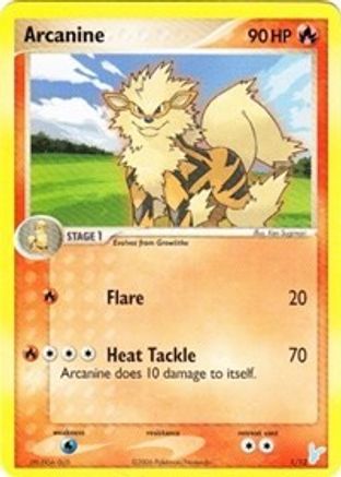 Arcanine (1/12) [EX: Trainer Kit 2 - Minun] - Trinity Hobby