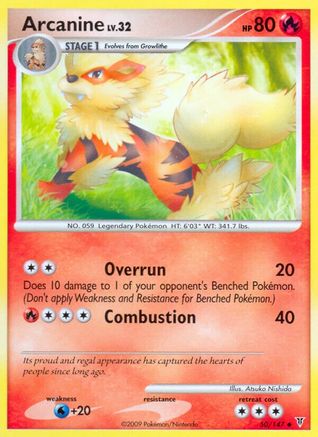 Arcanine (50/147) [Platinum: Supreme Victors] - Trinity Hobby