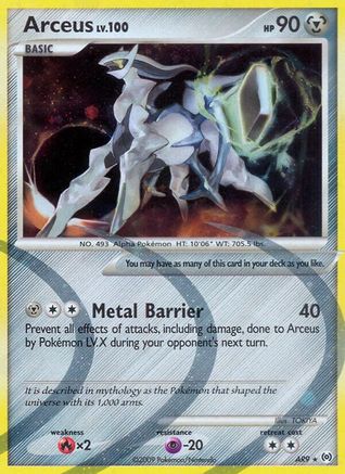 Arceus (AR9) [Platinum: Arceus] - Trinity Hobby