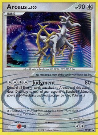 Arceus (DP50) [Diamond & Pearl: Black Star Promos] - Trinity Hobby
