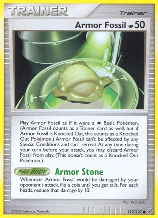 Armor Fossil (119/127) [Platinum: Base Set] - Trinity Hobby