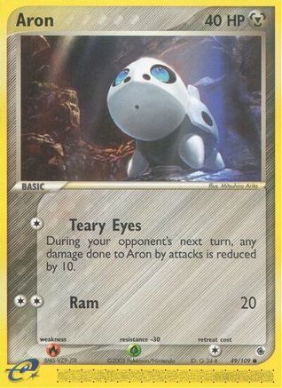 Aron (49/109) [EX: Ruby & Sapphire] - Trinity Hobby