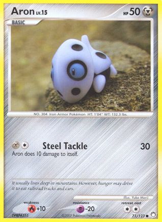 Aron (71/123) [Diamond & Pearl: Mysterious Treasures] - Trinity Hobby