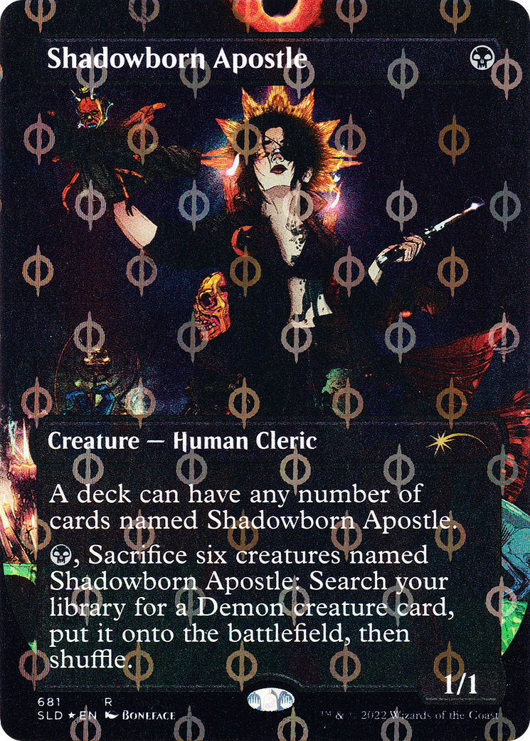 Shadowborn Apostle (681) (Step-and-Compleat Foil) [Secret Lair Drop Promos] - Trinity Hobby