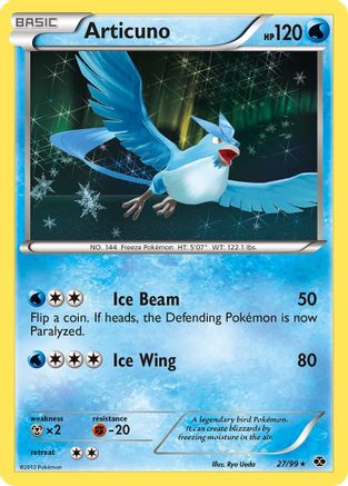 Articuno (27/99) [Black & White: Next Destinies] - Trinity Hobby