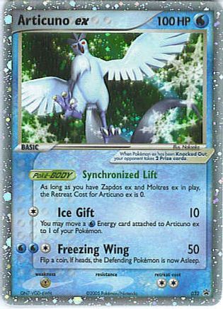Articuno ex (032) [Nintendo: Black Star Promos] - Trinity Hobby