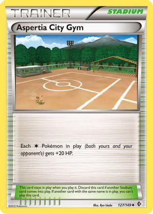 Aspertia City Gym (127/149) [Black & White: Boundaries Crossed] - Trinity Hobby