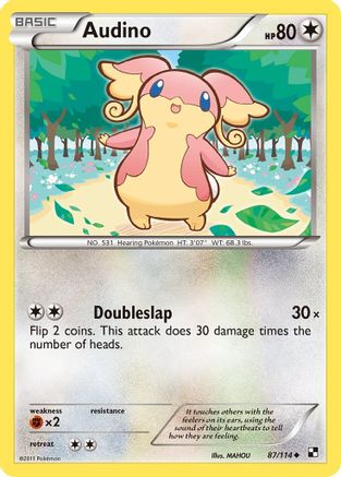Audino (87/114) [Black & White: Base Set] - Trinity Hobby