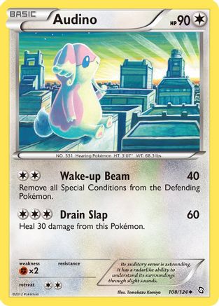 Audino (108/124) [Black & White: Dragons Exalted] - Trinity Hobby