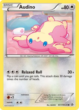 Audino (RC17/RC25) [Black & White: Legendary Treasures] - Trinity Hobby