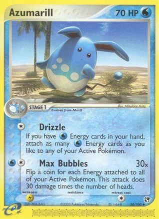 Azumarill (30/100) [EX: Sandstorm] - Trinity Hobby
