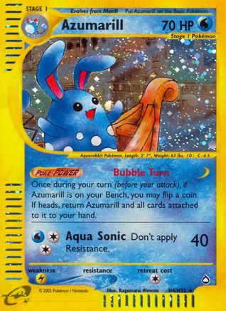 Azumarill (H4/H32) [Aquapolis] - Trinity Hobby