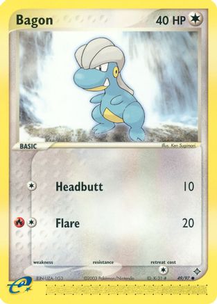 Bagon (49/97) [EX: Dragon] - Trinity Hobby