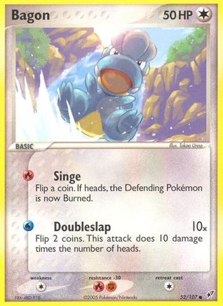 Bagon (52/107) (Stamped) [EX: Deoxys] - Trinity Hobby