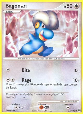 Bagon (76/132) [Diamond & Pearl: Secret Wonders] - Trinity Hobby