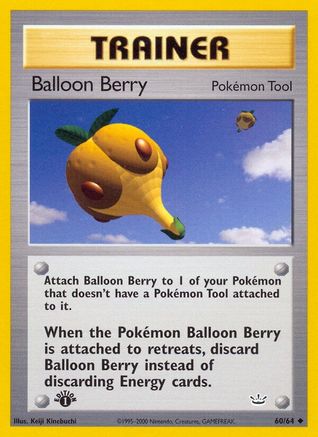 Balloon Berry (60/64) [Neo Revelation 1st Edition] - Trinity Hobby