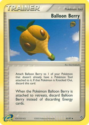 Balloon Berry (82/97) [EX: Dragon] - Trinity Hobby