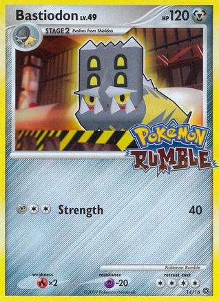 Bastiodon (14/16) [Pokémon Rumble] - Trinity Hobby