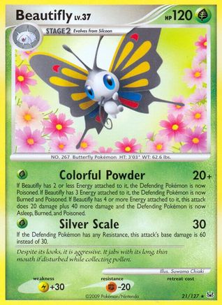 Beautifly (21/127) [Platinum: Base Set] - Trinity Hobby